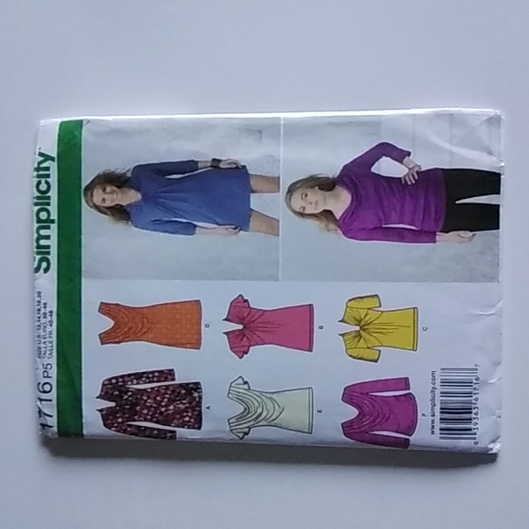 Simplicity Dresses & Skirts - Simplicity New #1716p5 English to Spanish Vintage Pattern SZ 12-20